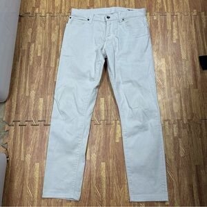 Todd Snyder Corduroy Jeans Mens 30x30 Cream White Slim Fit Cord Stretch Pants